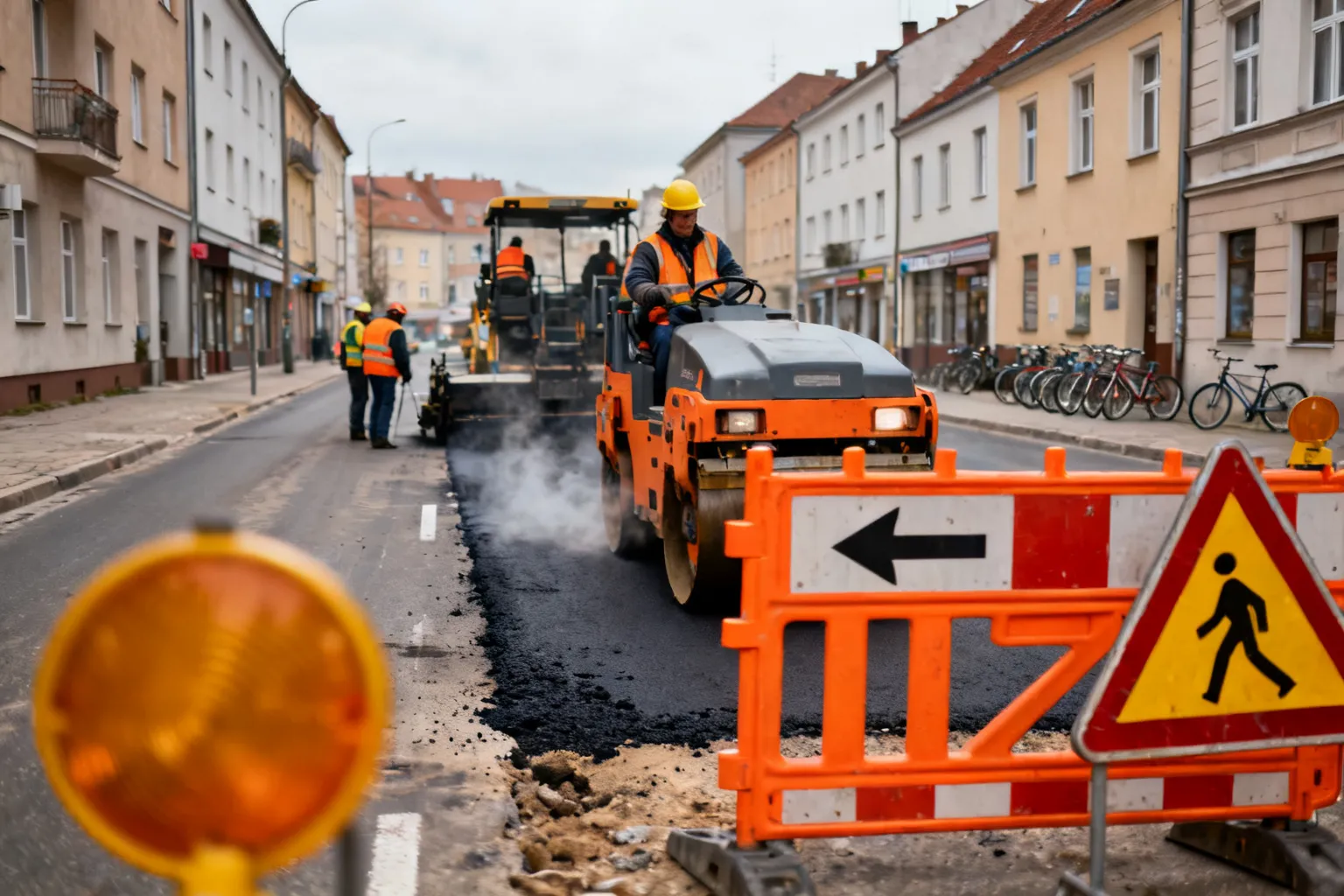 Zamknięcie ul. Gdańskiej Kartuzy – remont nawierzchni i objazdy