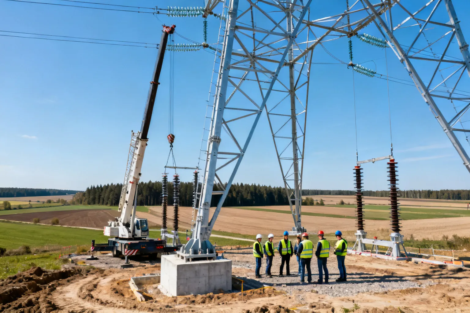Budowa linii 400 kV Żukowo — 4,749 km, prace od listopada 2026
