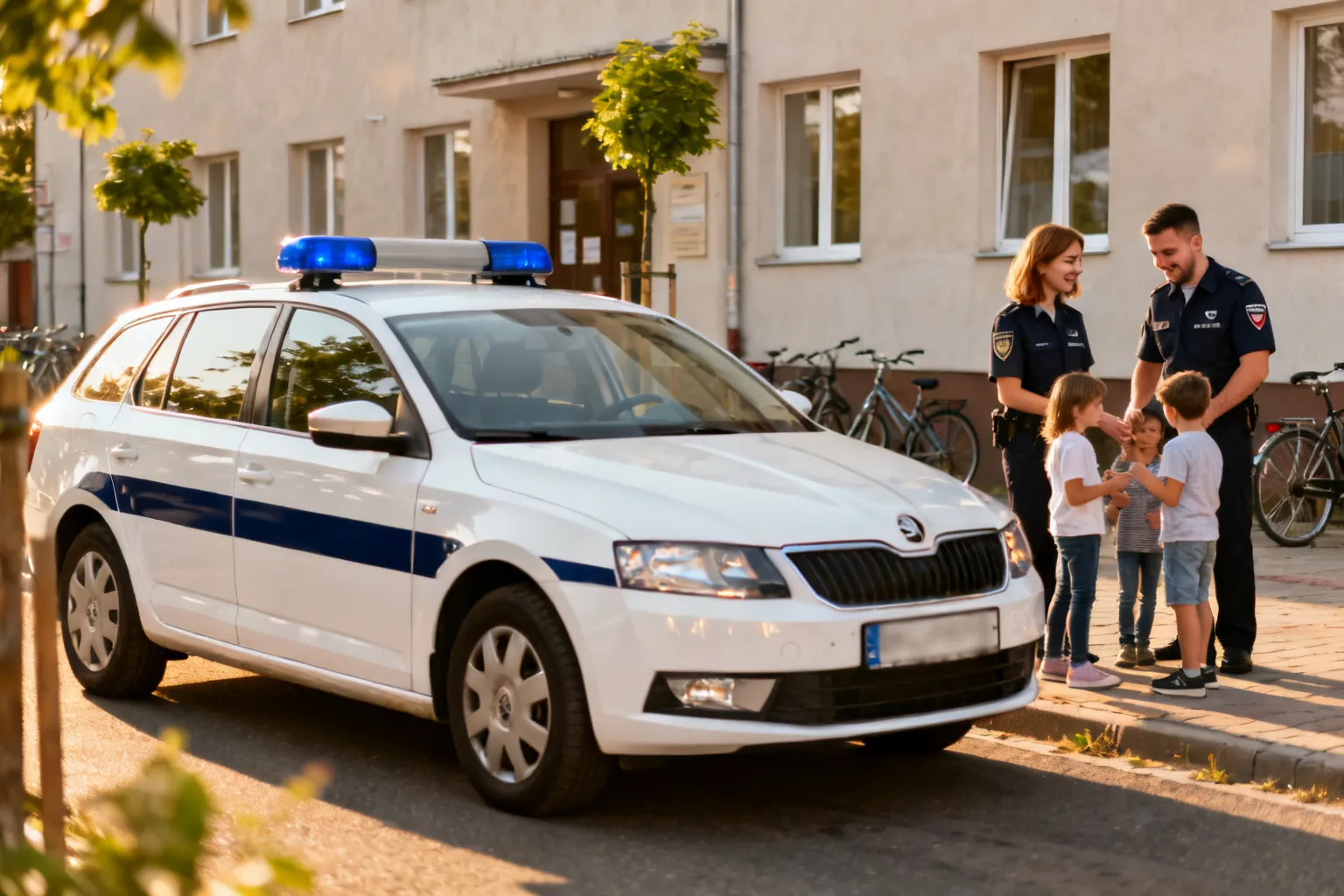 Lęborscy policjanci dołączają do kampanii „Dzieciństwo bez Przemocy”