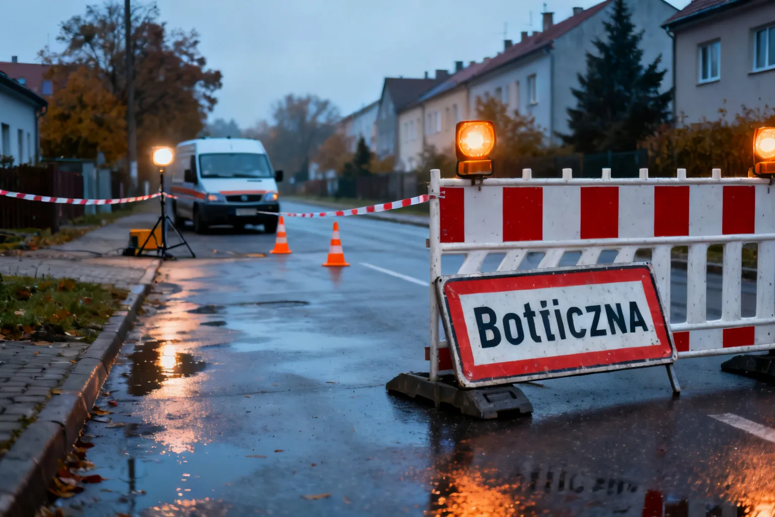 Ulica Botaniczna zamknięta w Gołubiu — 9–11 października 2026