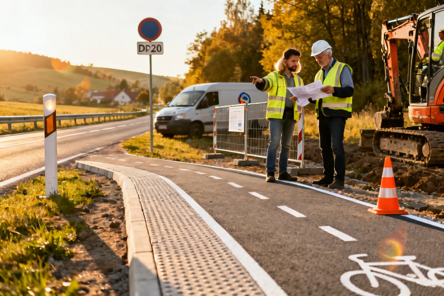 Trasa pieszo-rowerowa DK20 Babi Dół — porozumienie Żukowa z GDDKiA