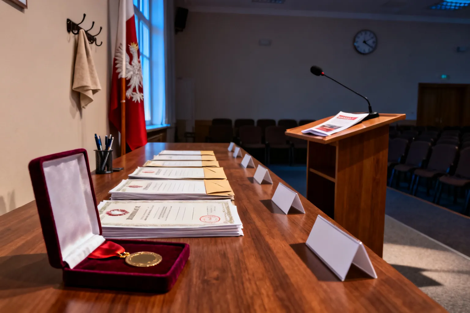 brak medali prezydenta Sierakowice 2026 — gmina nadal czeka na odznaczenia
