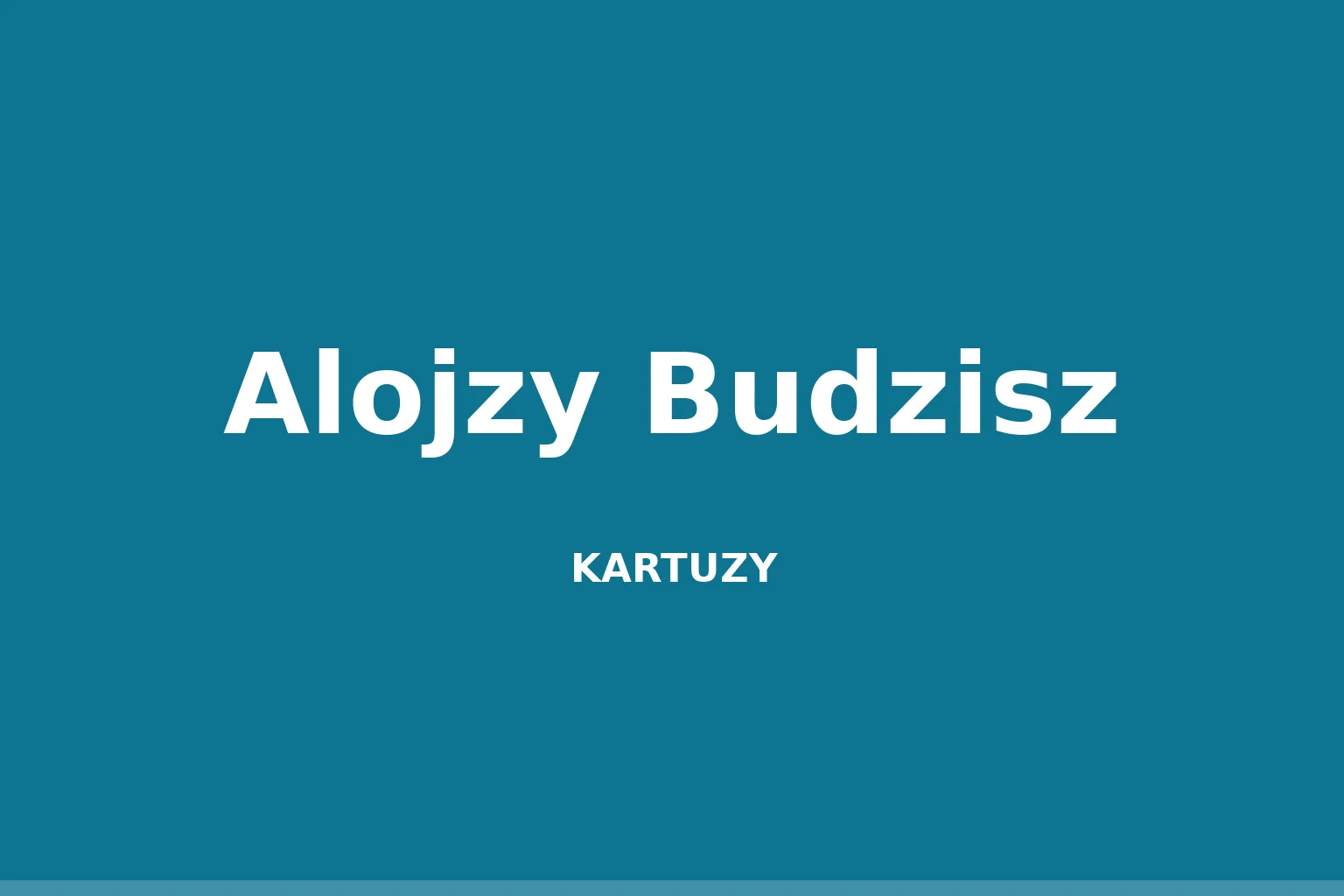 Alojzy Budzisz